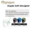 Flygragon Rugby Helmet, Adjustable 7v7 Football Helmet for Kids Youth,