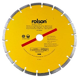 Rolson 24397 230 mm Diamnod Tipped Segmented Blade