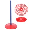 98 Holes Pipette Racks Red Pipette Stand Holder Rack Laboratory