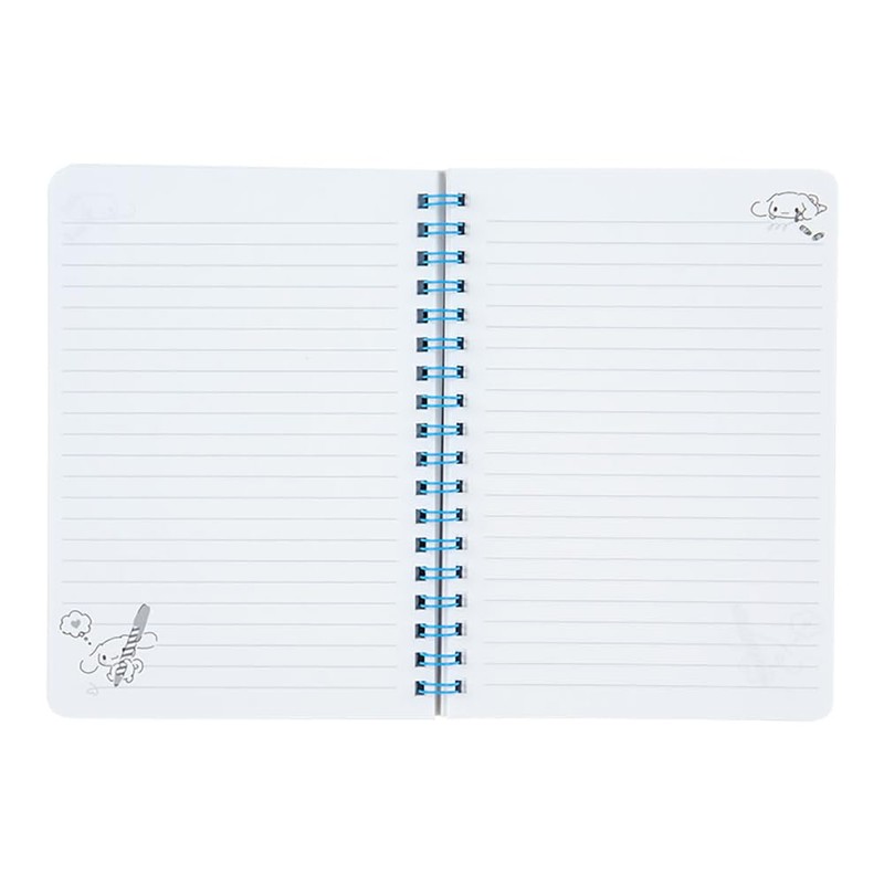 Sanrio 092118 B6 Ring Notebook, Cinnamoroll, Cinnamoroll, 7.2 x 5.3