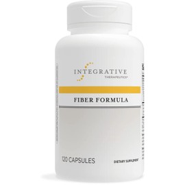 Integrative Therapeutics Fiber Formula - Support Colon Health* - Digestive Health Support with True Dispersion Technology - Contains Psyllium Seed Husk, Pectin, Oat Bran, and Guar Gum - 120 Capsules