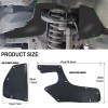 XUKEY 5X for 96-02 Toyota 4Runner RUBBER Splash Shields Inner