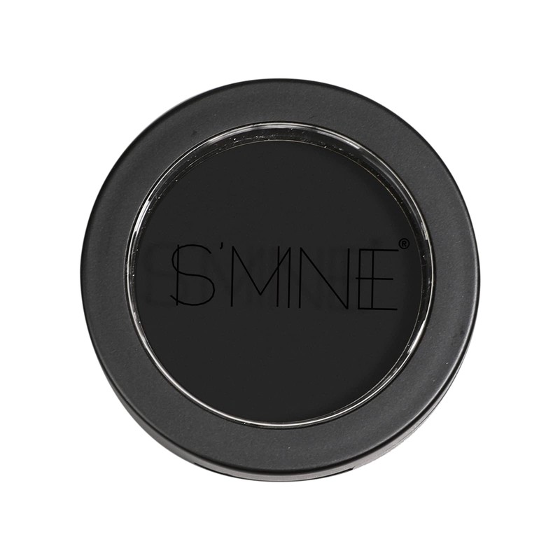 IS'MINE ISMINE Single Black Matte Eyeshadow Powder Palette High Pigment,