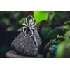 Windalf Gothic Women's Ring SPY 26 mm Silver Ring with