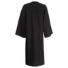 GraduationMall US Style Matte Graduation Gown Only Black X-Large 54(5'9"-5'11")