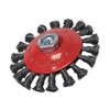 Faithfull WBTC100MC Conical Wire Brush 100 x M10 x 1.5/0.50mm