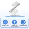 sourcing map 2Pcs 3" x 2-3/8" (LxW) 304 Stainless Steel