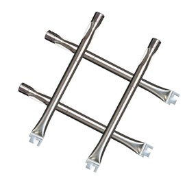 Tombili 18” x 1” Stainless Steel Burner Replacement Parts for DucaneAffinity 4100, 4200, 4400 & 3100, 3200, 3400 Series Grill Models, 4 Burner Grill Replacement Parts.