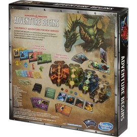Hasbro Gaming Dungeons & Dragons Adventure Begins, Cooperative Fantasy Board Game, Fast Entry to The World of D&D, Family Game for 2-4 Players, 10 and Up