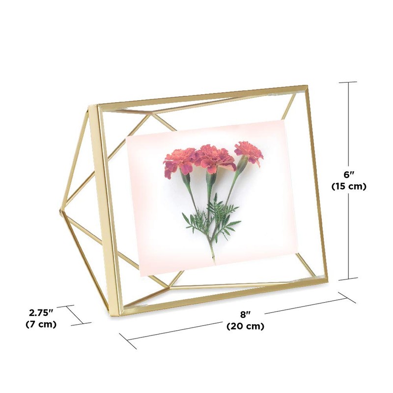 Umbra Prisma Picture Frame, 4 x 6 Photo Display for