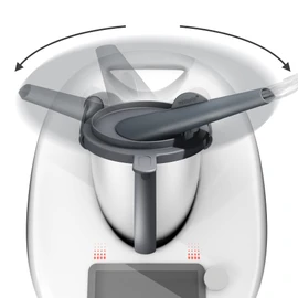mixtaste® Steam Diverter Compatible with Thermomix TM5, TM6, TM Friend, with Protected Overflow Protection, Steam Steering Attachment, Accessories, Fireplace, Furniture Protection, Extractor Hood