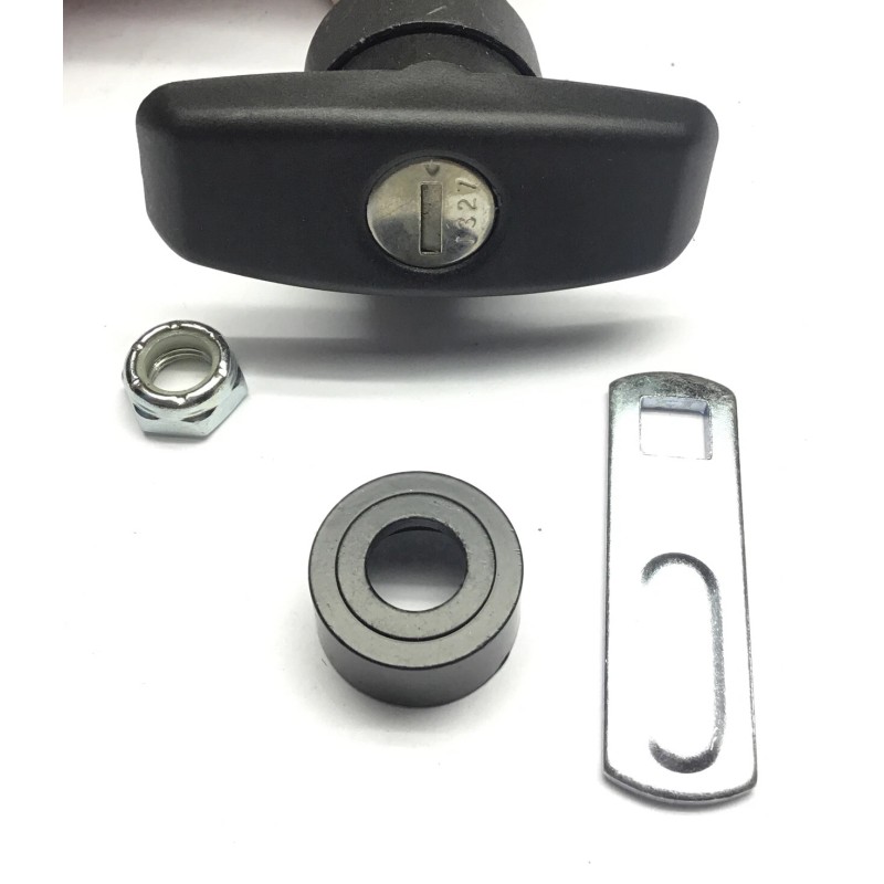 TriMark Clockwise T Handle Keyed Baggage Door Lock
