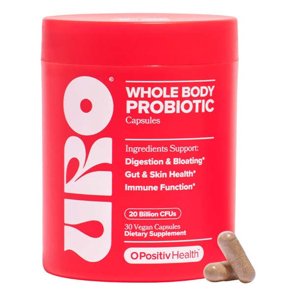O Positiv URO Whole Body Probiotic – 3-in-1 Probiotic Supporting