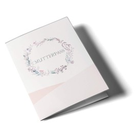 OLGS Maternity Log Cover Fawn | Great Gift Idea for Pregnancy Protective Cover (Protective Cover for the German Maternity Log without Personalisation, No Motif)