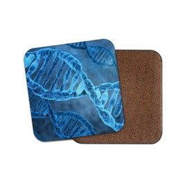 1 x DNA Coaster - Science Biology Doctor Nurse Medical Student Fun #8896