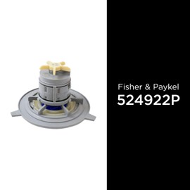 Fisher & Paykel Dishwasher Pump Motor and Washing Machine Motor Replacement - OEM Appliance Parts for Home Improvement, 6 x 6 x 4 inches