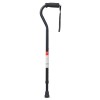 Mobility Aluminum Offset Handle Cane with Foam Handle, Adjustable Height,