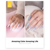 BURANO Poly Extension Gel Nail Kit, 6 Colours Nail Poly