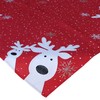 Raebel Tablecloth 85 x 85 cm Embroidery Funny Elk Red