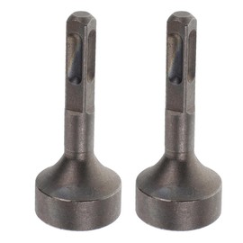 Operitacx 2pcs Hammer Drill Ground Rod Driver Attachment Multi Functional Alloy Rotary Drill Bit for Pile Driving Ventilation Installation Ergonomic Grip for Enhanced Stability and Shock