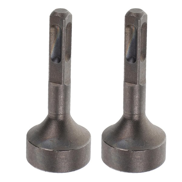 Operitacx 2pcs Hammer Drill Ground Rod Driver Attachment Multi Functional