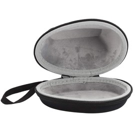 Zopsc Bolsa de Almacenamiento portátil para MX Vertical Mouse Funda Protectora de Viaje EVA Estuche portátil para MX Vertical Ergonomic Mouse, Negro