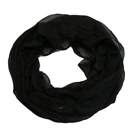 ACC Women's Silk Loop Scarf Light Plain -