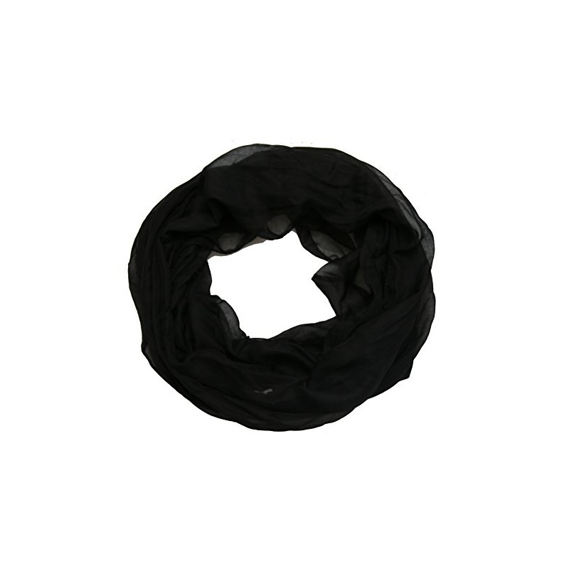 ACC Women's Silk Loop Scarf Light Plain -