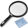 akindou Huge Magnifying Glass Magnifying Glass Magnifying Glasses, 5.1 inch