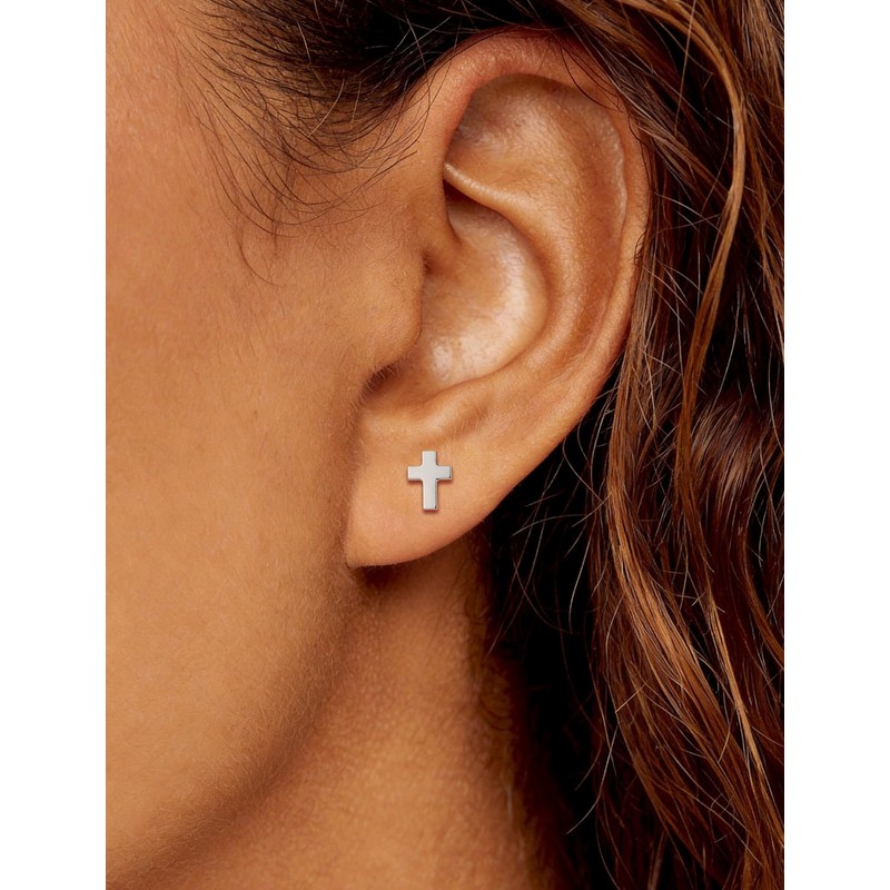 Limerencia Titanium Stud Earrings - Hypoallergenic Earrings for Women Men