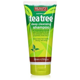 Beauty Formulas Australian Tea Tree Deep Cleansing Shampoo 200 Milliliters