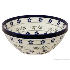 Bunzlauer Bowl Diameter 17.7 cm Height 6.9 cm Volume 0.6 Litres in Decor 163a
