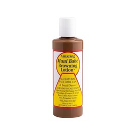 Browning Lotion - All Natural Fast Dark Tan 4 fl.oz by Maui Babe