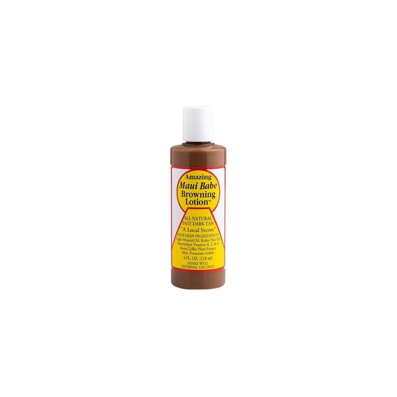 Browning Lotion - All Natural Fast Dark Tan 4 fl.oz