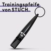 STUCH Dog Whistle Black - Recall Whistle for Dog Training