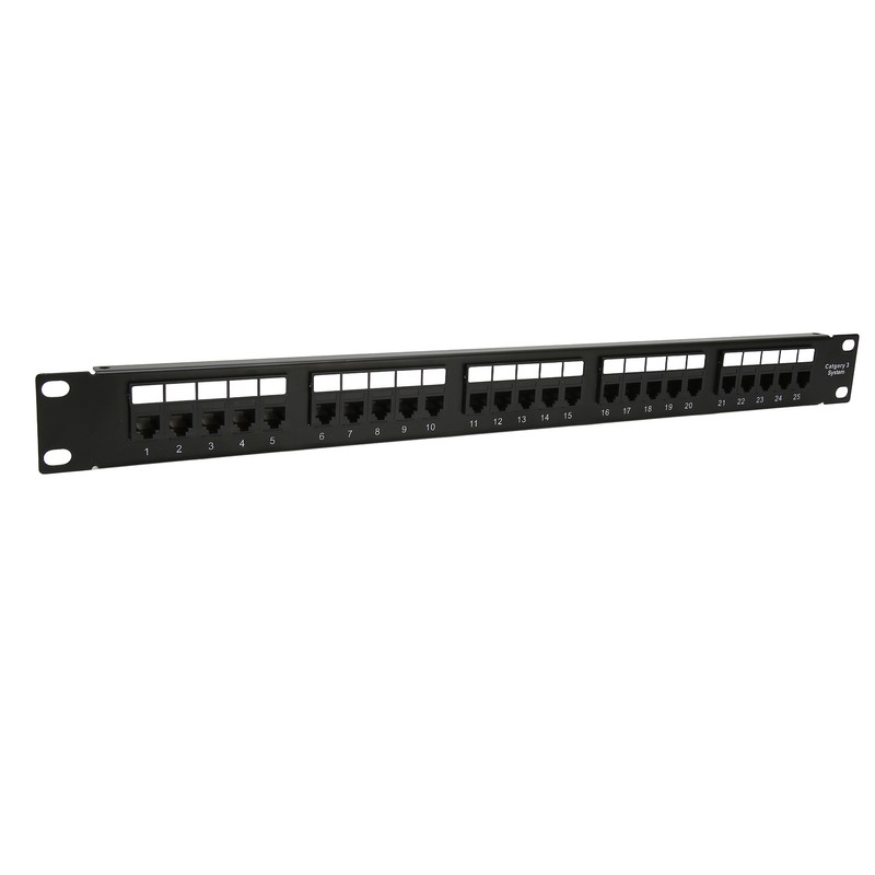 RJ11 Through Coupler 25 Ports Anti Interference Gold Plated Pin