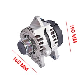 GELUOXI Alternator 12V 150 Amp Replacement for Hyundai Elantra Kona Kia Seltos Soul 2020-2021 2017-2020 L4 2.0L 373002E821 2627727