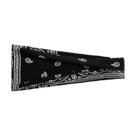 Bomeirc 5 Pack Boho Headbands for Women, Stretch Paisley Print Bandana Headband Yoga,Fashion, Working Out, Travel or Running, Daily for Women and Girls (Combination 2, One size)