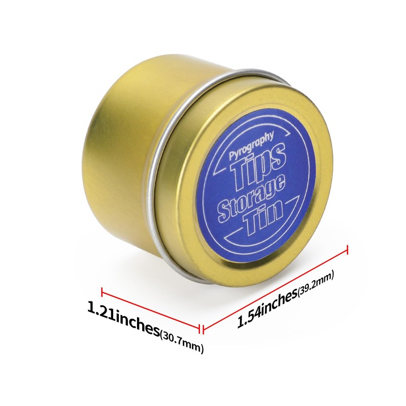 WEP Pyrography Tips Set Compatible with WEP 939 II, 939
