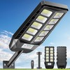 Deepn Solar Lights Outdoor for Outside, IP66 Waterproof Street Lights