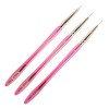 Set Pinceles Nail Art Fantasy Nails Liner Gel Uñas 3