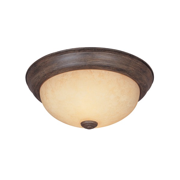 Designers Fountain 1257M-WM-AM Value Collection Ceiling Lights, Warm Mahogany, 13 inches