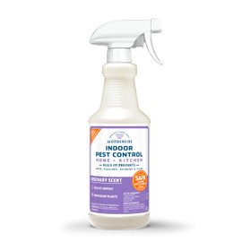 Wondercide - Indoor Pest Control Spray for Home and Kitchen - Ant, Roach, Spider, Fly, Flea, Bug Killer and Insect Repellent - with Natural Essential Oils - Pet and Family Safe — Rosemary 16 oz