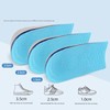 Height Increase Heel Cushion Pads (Blue, 1.5CM)