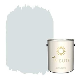KILZ TRIBUTE Interior Eggshell Paint and Primer in One, 1 Gallon, Misty Morning (TB-51)