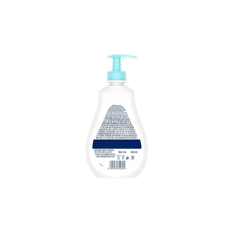 DOVE BABY BODY WASH FRAGANCE FREE SENSITIVE 200ML