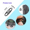 8 PCS Small Carabiner Clip, Anti Theft Zipper Clips Double