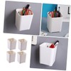 jojofuny 4Pcs Wall Mounted Stationery Organizer Set Multi Function Pen