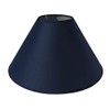 Traditional Plain Cotton Coolie Lampshade - for Table Lamps or