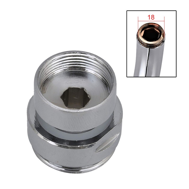 Tap Aerator Connector 17mm Female to 22mm Male Water Faucet